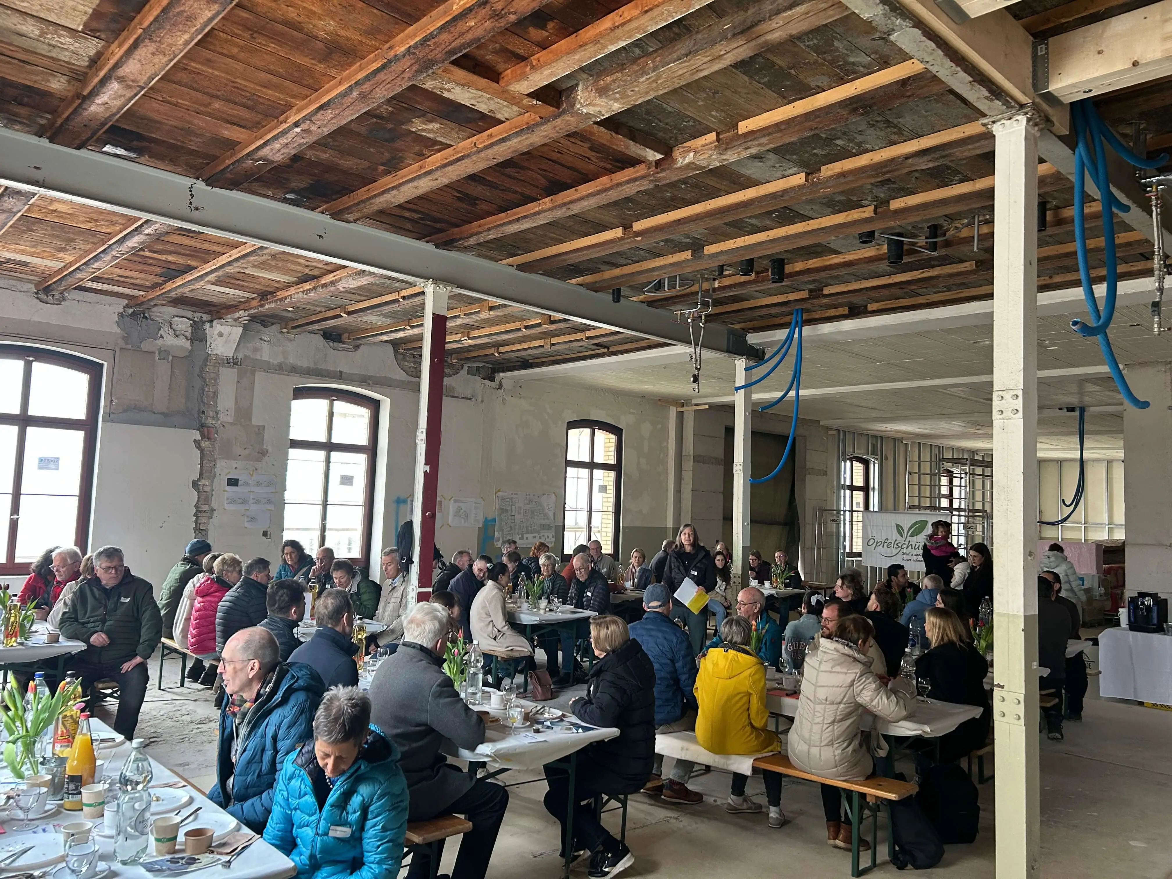 Ein Morgen voller Begegnungen auf dem Perron Vert